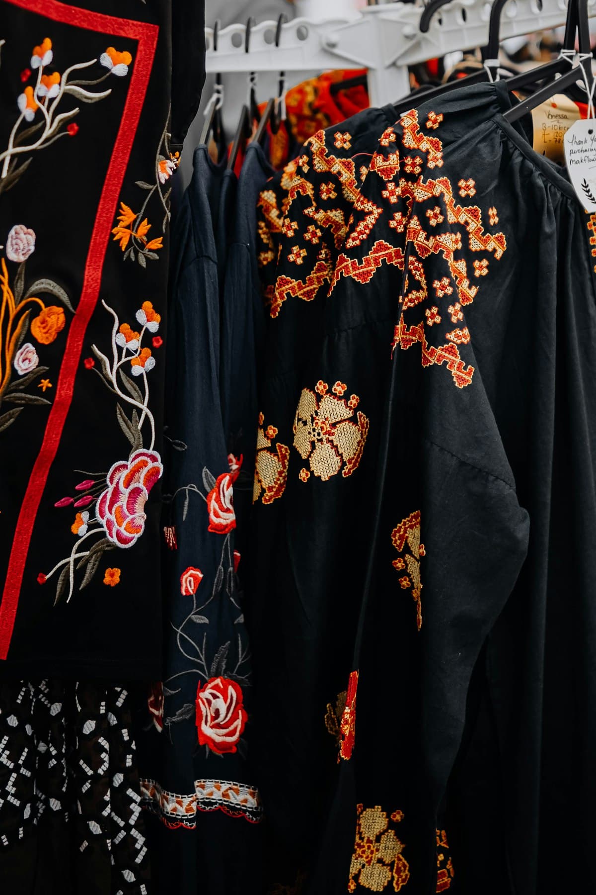 Vestido bordado Amuzgo